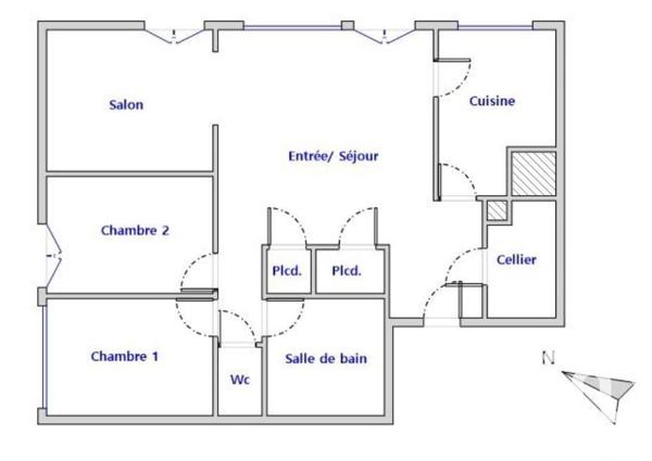 Appartement 4 pièces de 75 m² à Ablon-sur-Seine (94480)
