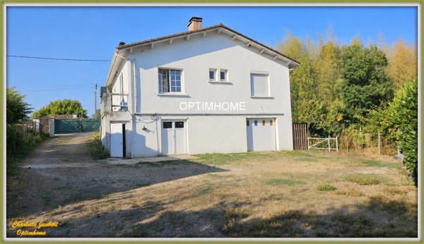 Maison à vendre 4 pièces SAINT AIGULIN (17)