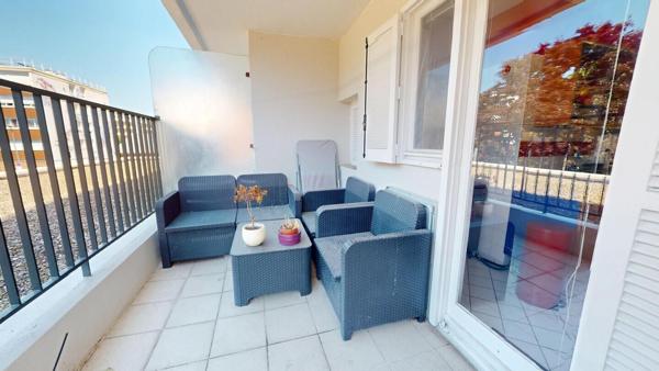 Appartement 3 pièces avec terrasse sans vis-à-vis – proche T2 et centr