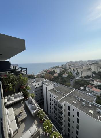 T2 dernier étage, terrasse et panorama mer/colline - BASTIA