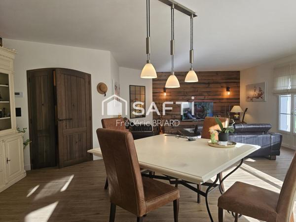 Landeronde. Plain pied 121m2 3ch