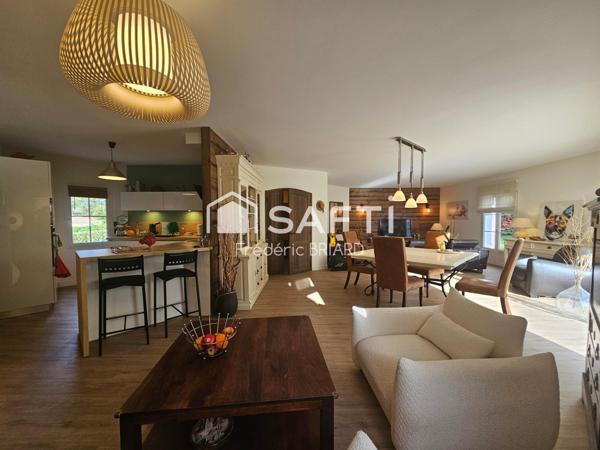 Landeronde. Plain pied 121m2 3ch