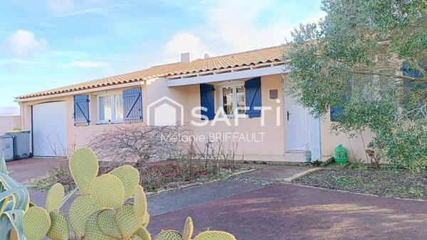 Maison 4 chambres + bureau - garage - piscine