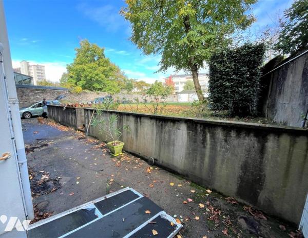 Nantes St Pasquier Rd Pt de Vannes, au calme, appart T3 avec terrasse et garage.