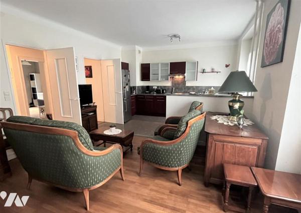 Nantes St Pasquier Rd Pt de Vannes, au calme, appart T3 avec terrasse et garage.