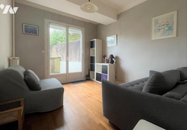 Nantes St Pasquier Rd Pt de Vannes, au calme, appart T3 avec terrasse et garage.