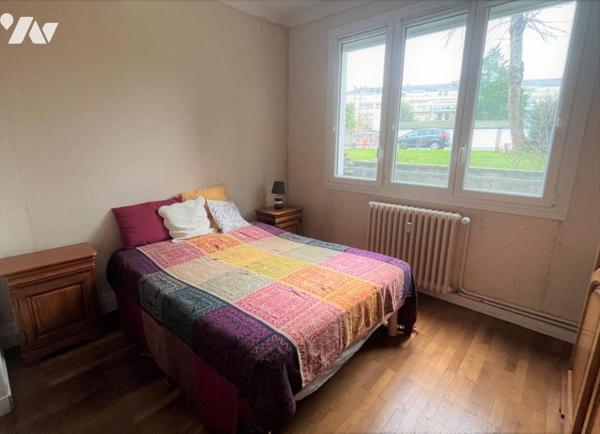 Nantes St Pasquier Rd Pt de Vannes, au calme, appart T3 avec terrasse et garage.