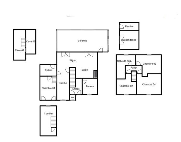 Pavillon 7 pièces de 112 m² à Waziers (59119)