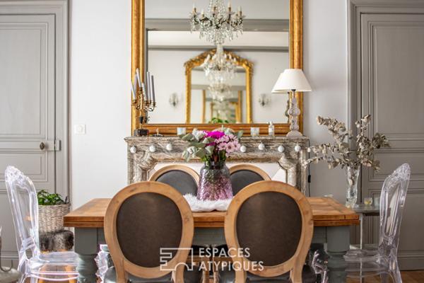 Somptueux duplex avec jardin et garage en centre-ville