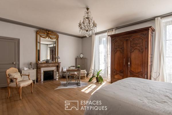 Somptueux duplex avec jardin et garage en centre-ville