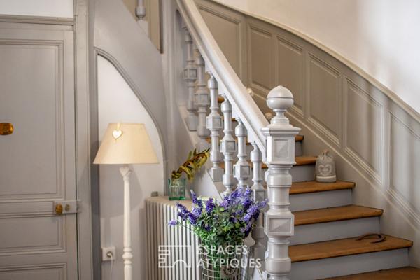 Somptueux duplex avec jardin et garage en centre-ville