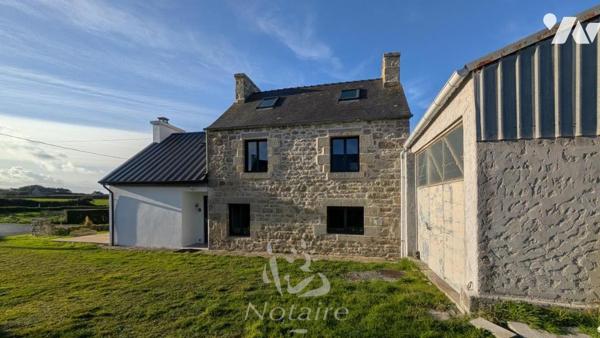 À proximité des plages, charmante maison en pierre rénovée avec dépendance et jardin sur 1340m2