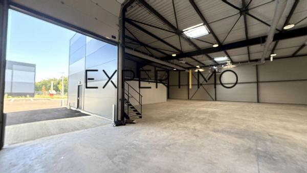 Colombier-Saugnieu (69124) Location Locaux d’Activités Neufs (LYON EST) – De 523 m² à 927 m² – À 10 min de l’Aéroport Lyon-Saint-Exupéry