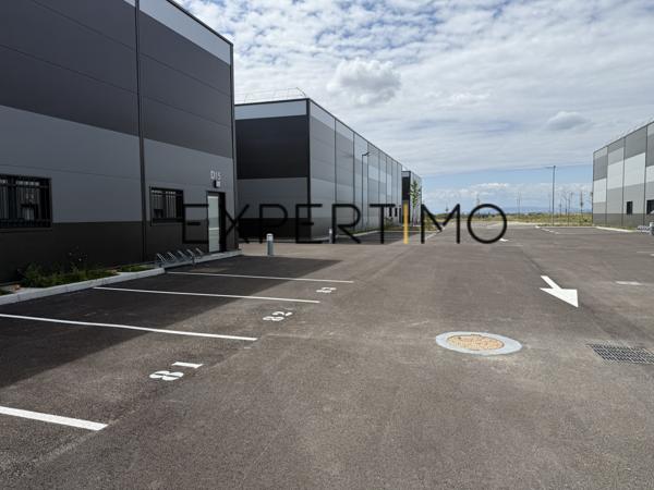 Colombier-Saugnieu (69124) Location Locaux d’Activités Neufs (LYON EST) – De 523 m² à 927 m² – À 10 min de l’Aéroport Lyon-Saint-Exupéry