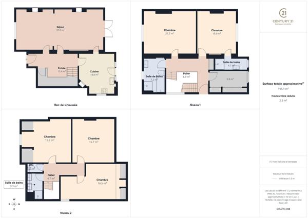 Maison à vendre  7 pièces - 200 m2 CHARTRES - 28