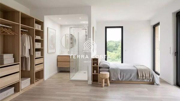 Appartement T5 dernier etage plein sud en lisiere foret