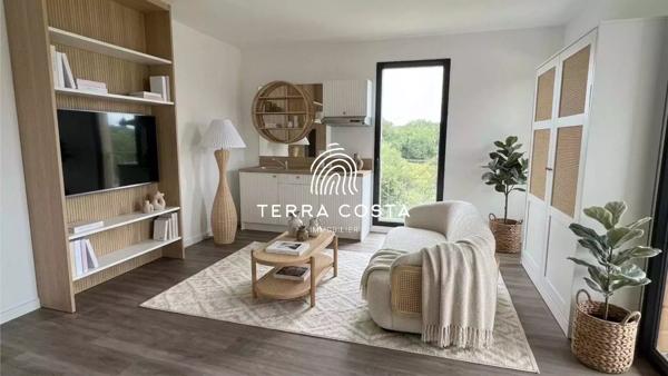 Appartement T5 dernier etage plein sud en lisiere foret