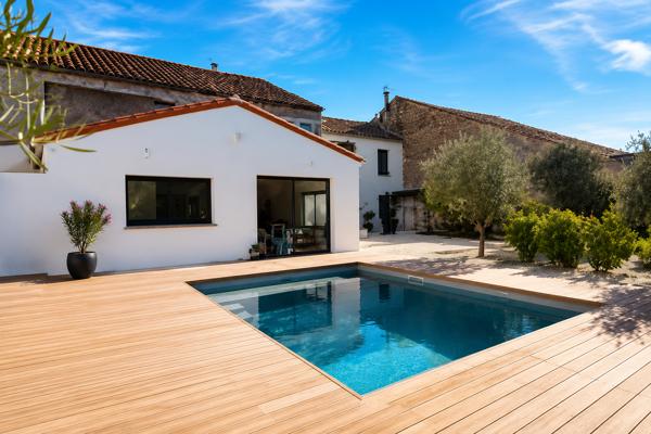 Maison de village T6 avec jardin & piscine Lezignan corbieres