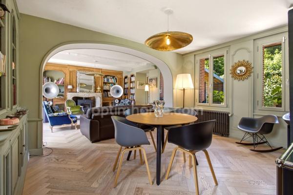 Maison de Maître d'Exception – Honfleur Intra-Muros –  Jardin – Double Carport – 158 m² - 4 chambres