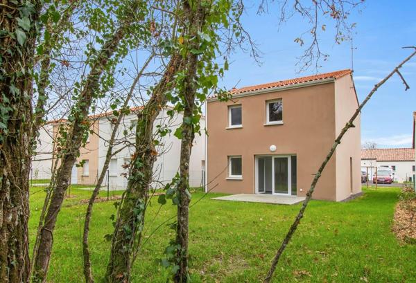 Maison T4 neuve de 89 m² en location-accession (PSLA) ? Challans ? Jardin et terrasse