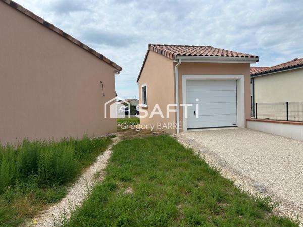 Maison de 2019, très bon état, matériaux haut de gamme
