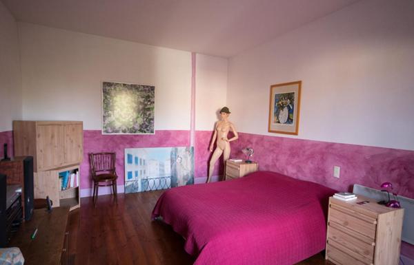 A Mirande maison de ville avec jardin