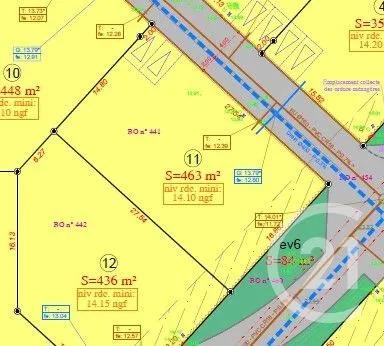 Terrain à vendre  402 m 2   COMMEQUIERS  - 85