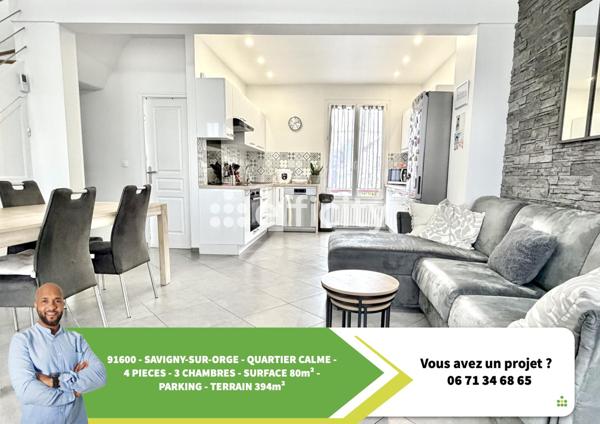 Maison 4 pièces - 80 m²