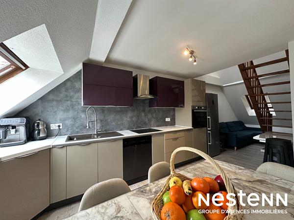 Duplex avec mezzanine proche de la gare, cave et très faibles charges de copropriété à Haguenau