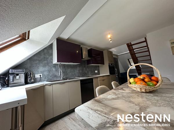 Duplex avec mezzanine proche de la gare, cave et très faibles charges de copropriété à Haguenau
