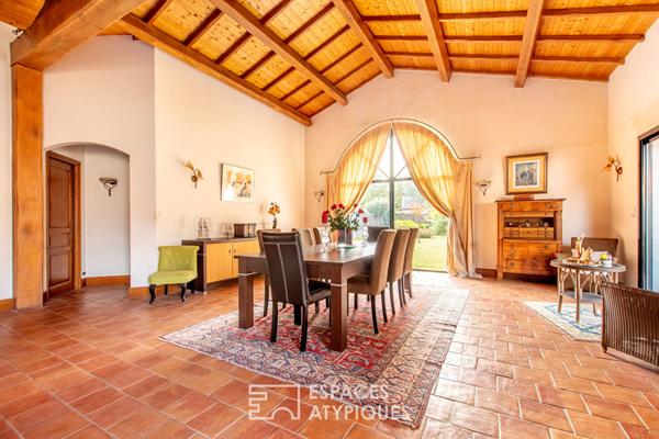 Longère de caractère entre terre et océan