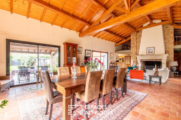 Longère de caractère entre terre et océan