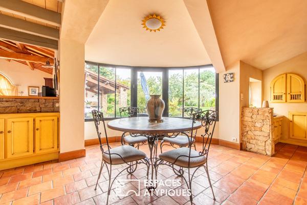 Longère de caractère entre terre et océan