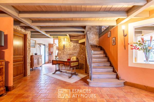 Longère de caractère entre terre et océan