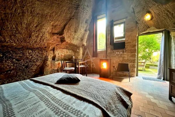 Domaine troglodyte d'exception avec salle de cinéma