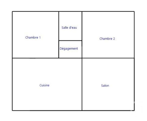 Maison à vendre  3 pièces - 59,96 m2 ST GERMAIN LES BELLES - 87