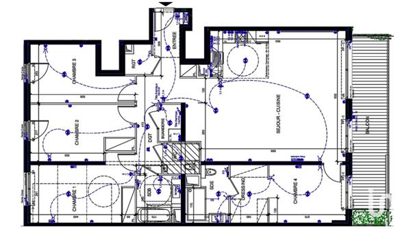 Appartement à vendre 5 pièces 128 m² Issy-les-Moulineaux