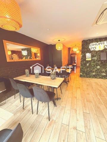 FONDS DE COMMERCE RESTAURANT 120 M2 LEVALLOIS EXTRACTION DE 300 TERRASSE 20 COUVERTS 40 COUVERTS EN INTERIEUR LISCENCE 4