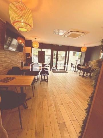 FONDS DE COMMERCE RESTAURANT 120 M2 LEVALLOIS EXTRACTION DE 300 TERRASSE 20 COUVERTS 40 COUVERTS EN INTERIEUR LISCENCE 4