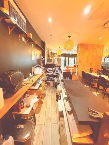 FONDS DE COMMERCE RESTAURANT 120 M2 LEVALLOIS EXTRACTION DE 300 TERRASSE 20 COUVERTS 40 COUVERTS EN INTERIEUR LISCENCE 4