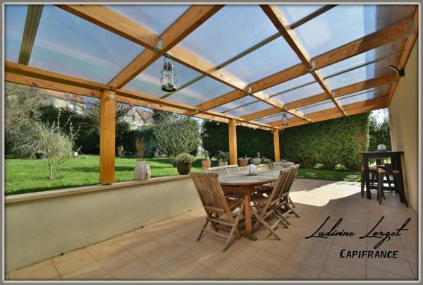 Maison traditionnelle de 2003 à vendre sans travaux à 5min de CHATEAU THIERRY (02) au pied de l’A4- 5 pièces-98 m²- vivable de plain-pied- 4 chambres (1 traversante)-Garage - Cabanon - Terrain 1213m2