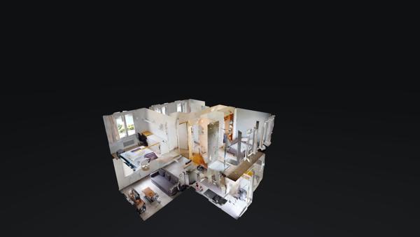 chambre avec douche privative dans Maison Poitiers 4 pièces en colocation