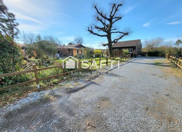 Maison à Marcheprime avec un grand terrain et piscine au calme