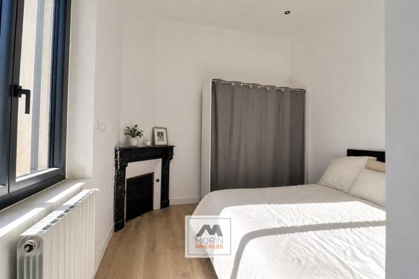 BORDEAUX quartier Judaïque, à vendre appartement T3 avec 2 chambres et une cave dans un immeuble en pierre