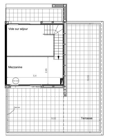 Un Dernier Etage/Terrasse avec RoofTop