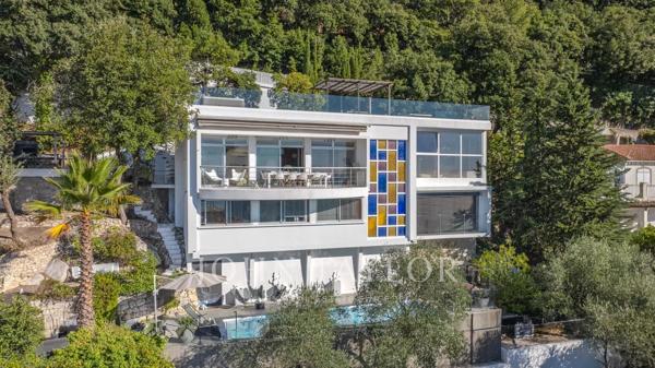 Vue mer panoramique – Villa californienne d’architecte