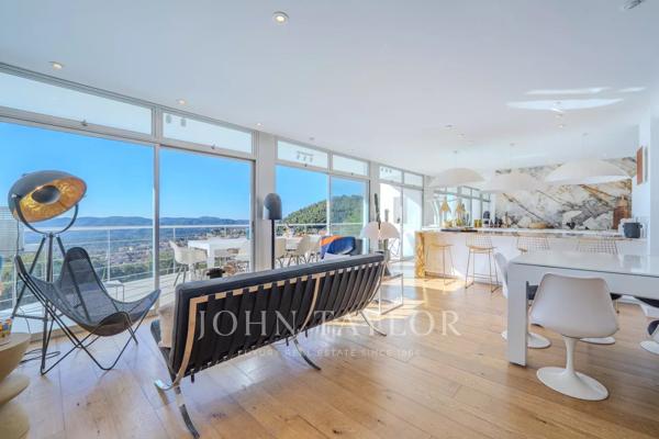 Vue mer panoramique – Villa californienne d’architecte