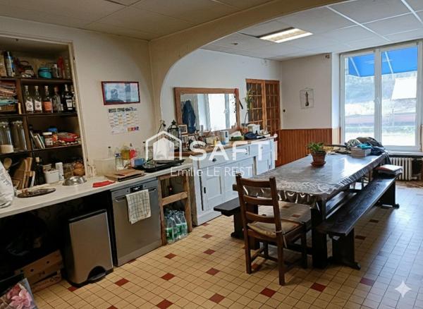 Local commercial 600m2 dans un environnement bucolique