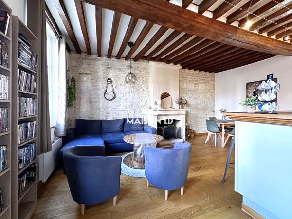 Appartement Caen 2 pièce(s) 49 m2 Duplex , Caen