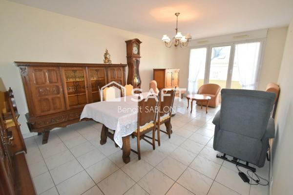 Appartement 69m², 2 chambres, balcons, garage 28m²